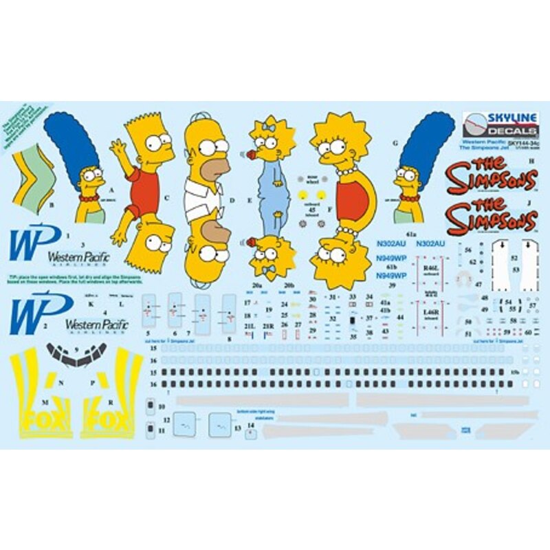 Decal Westpac Simpsons 