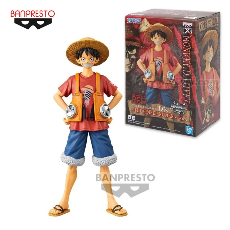 One Piece DXF The Grandline Men Vol 1 Luffy 16cm - W94