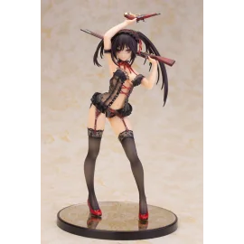 Date A Live statuette 1/7 Kurumi Tokisaki Lingerie Ver. Black 24 cm Figurine 