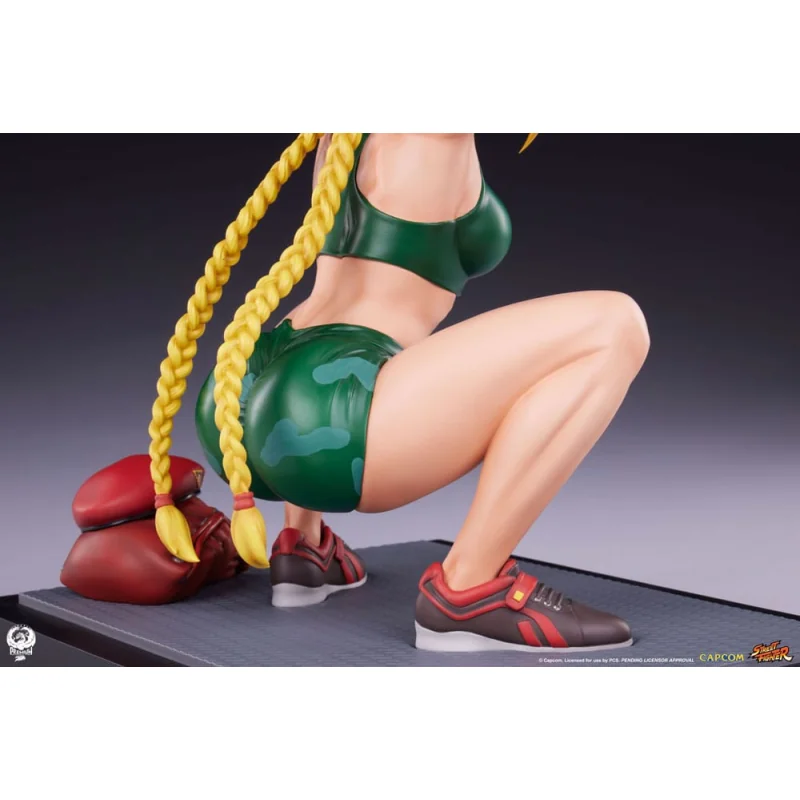 Street Fighter figure Premier Series 1/4 Cammy: Powerlifting 41 cm