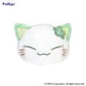 Nemuneko Cat plush toy Green 18 cm