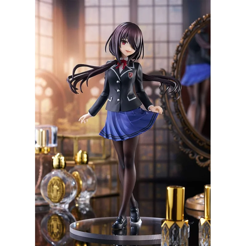 Date A Live PVC Pop Up Parade Statuette Kurumi Tokisaki: School Uniform Ver. L Size 20cm