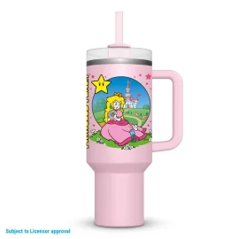 SUPER MARIO - Peach - Stainless metal bottle 1.2l