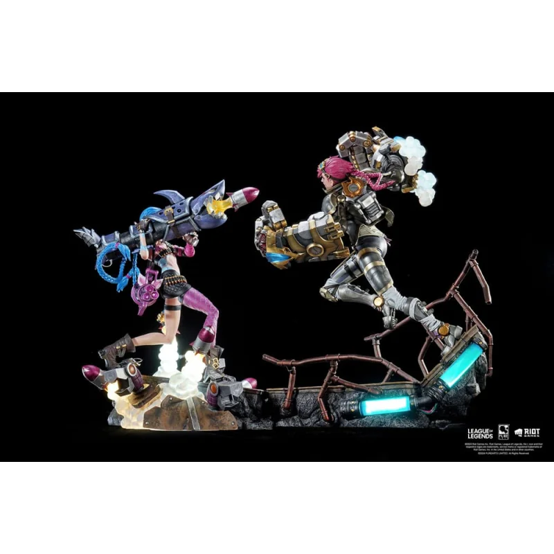 League of Legends pack 2 statuette 1/6 Vi & Jinx