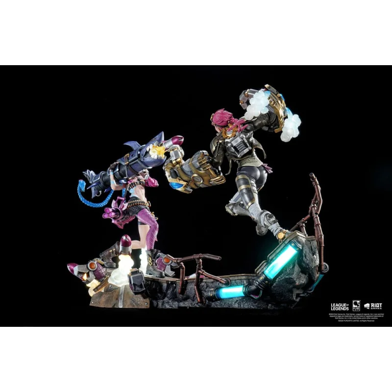 League of Legends pack 2 statuette 1/6 Vi & Jinx