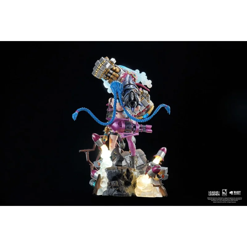 League of Legends pack 2 statuette 1/6 Vi & Jinx