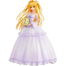 To Love-Ru Darkness PVC statuette 1/7 Golden Darkness Wedding Dress Ver. 23cm