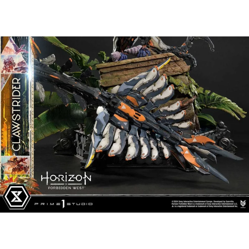 Horizon Forbidden West Ultimate Premium Masterline Series 1/4 Clawstrider Bonus Version 68 cm