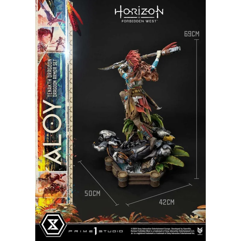 Horizon Forbidden West statuette 1/4 Aloy Ultimate Premium Masterline Series 69 cm