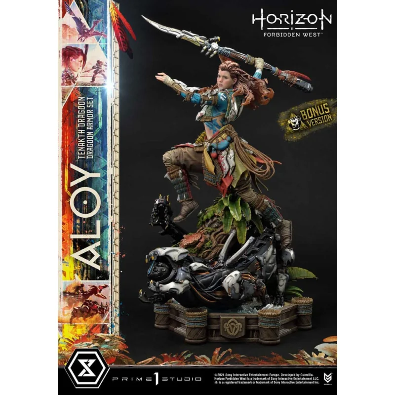 Horizon Forbidden West statuette 1/4 Aloy Bonus Version Ultimate Premium Masterline Series 69 cm