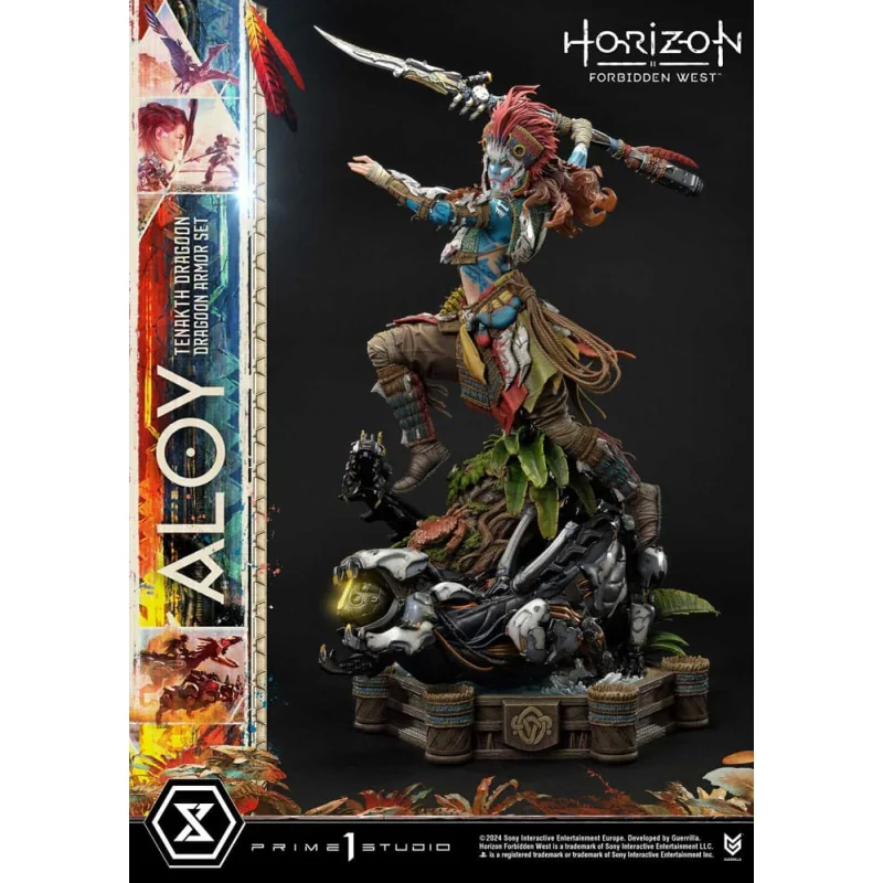 Horizon Forbidden West statuette 1/4 Aloy Bonus Version Ultimate Premium Masterline Series 69 cm