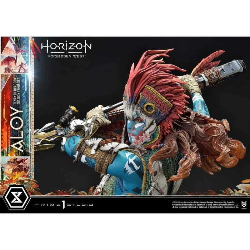 Horizon Forbidden West statuette 1/4 Aloy Bonus Version Ultimate Premium Masterline Series 69 cm