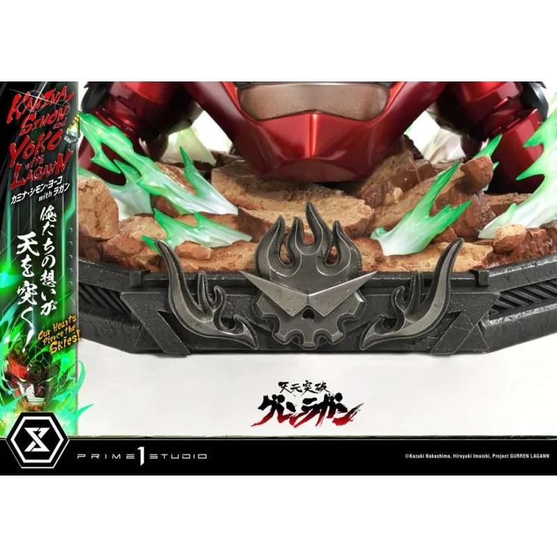 Gurren Lagann Ultimate Premium Masterline Series 1/4 Kamina, Simon & Yoko with Lagann Deluxe Bonus Version 97 cm