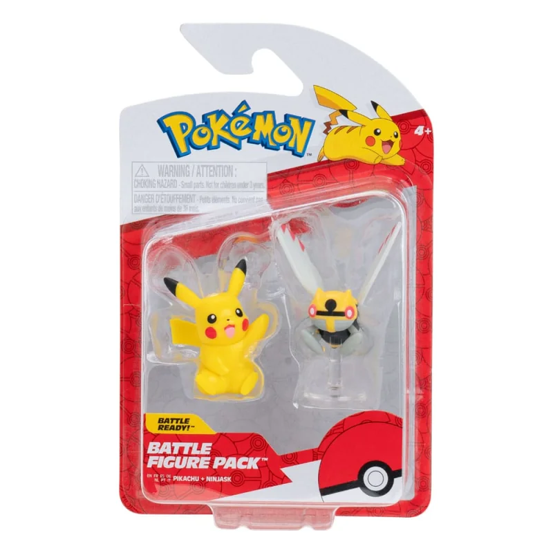 Pokémon pack 2 figures Battle Figure Set Ninjask & Pikachu 7