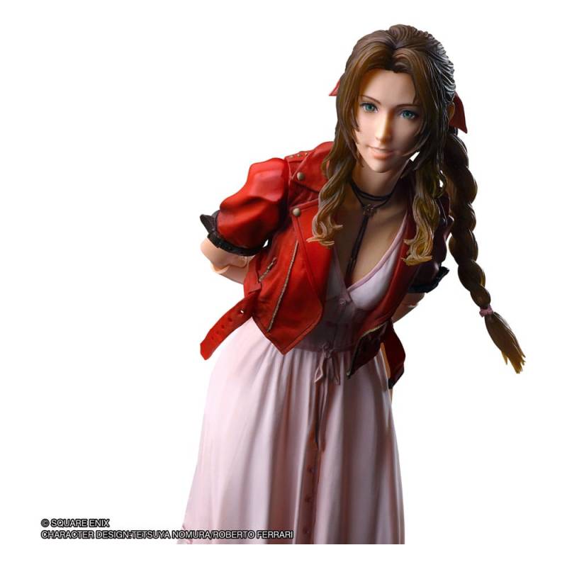 Final Fantasy VII Rebirth Play Kai Arts figure Aerith Gainsborough 24 cm