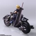 Final Fantasy VII Bring Arts figure with vehicle Cloud Strife & Hardy-Daytona 15 cm