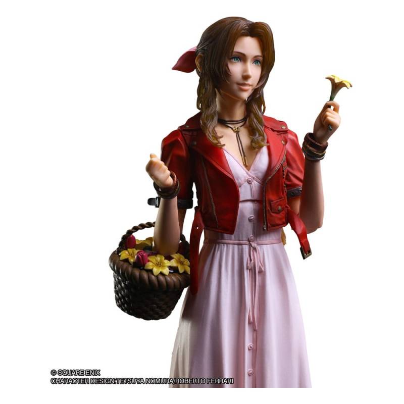 Final Fantasy VII Rebirth Play Kai Arts figure Aerith Gainsborough 24 cm