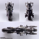 Final Fantasy VII Bring Arts figure with vehicle Cloud Strife & Hardy-Daytona 15 cm