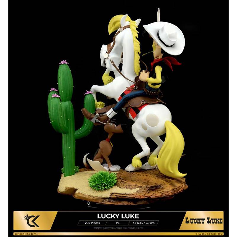 Lucky Luke Statue Resin Limited 200 Copies Statuen