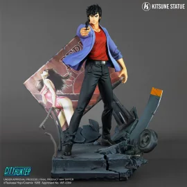 City Hunter Nicky Larson Statue 1/6 Ryo Saeba Nicky Larson 36cm Figurine 