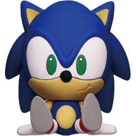 SONIC - Sitting Sonic - 3D Foam Collectible Magnet 