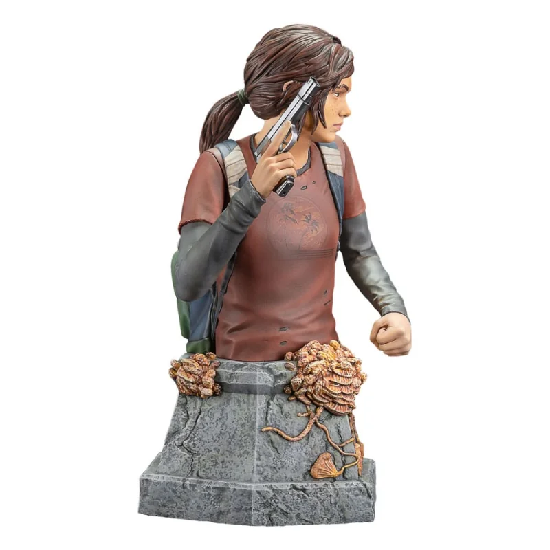 The Last of Us bust Ellie with Handgun Bust 19 cm