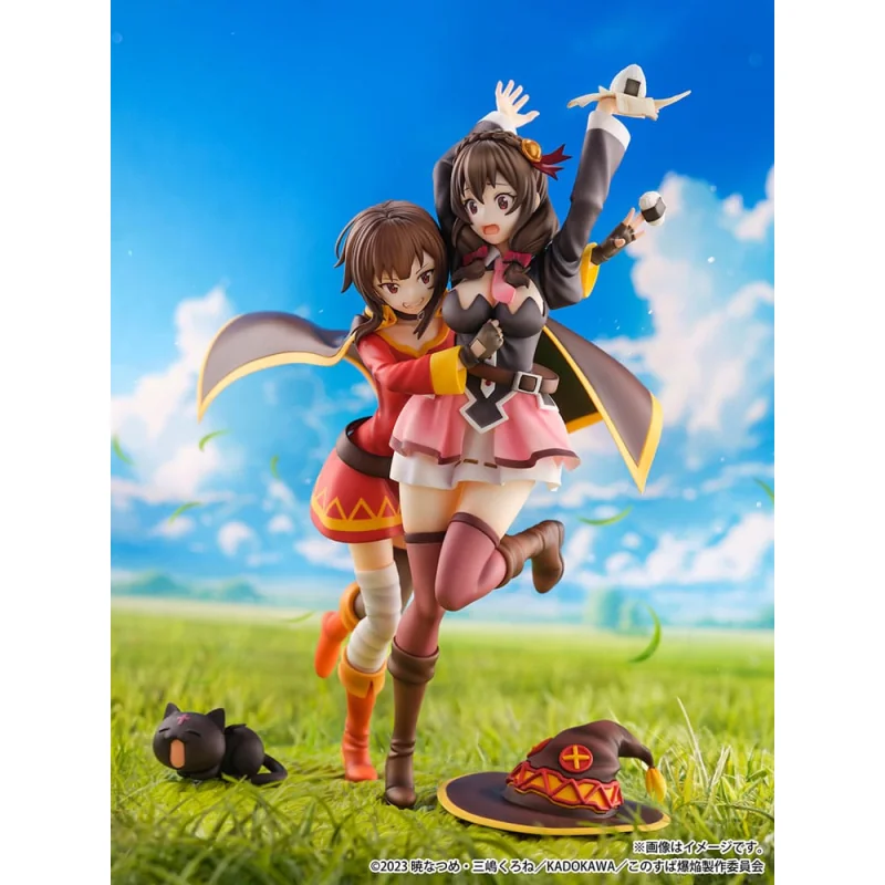 Konosuba: God's Blessing on This Wonderful World! - Shibuya Scramble 1/6 Megumin & Yunyun Futari wa Otomodachi Ver. 26cm