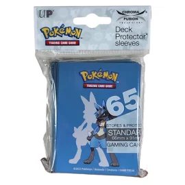 Pokemon Ultrapro Lucario Deck Protector Sleeves Pack of 65pcs 