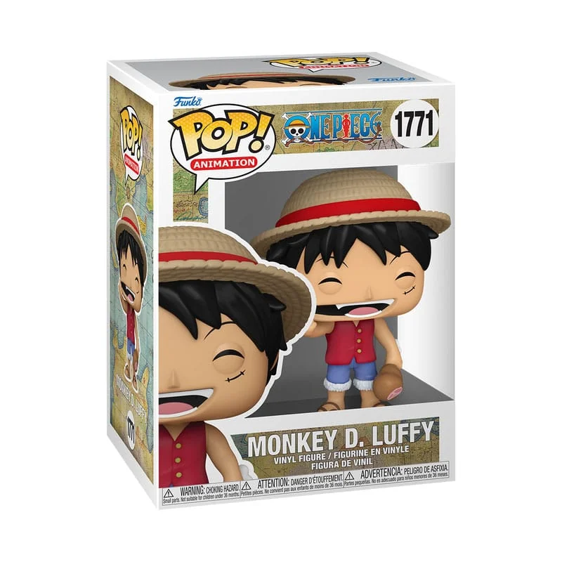 One Piece POP! Animation Vinyl Figure Luffy (Refresh) 9 cm Pop Figuren