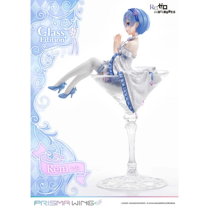 Re:Zero - Starting Life in Another World 1/7 Prisma Wing Rem Glass Edition 23 cm