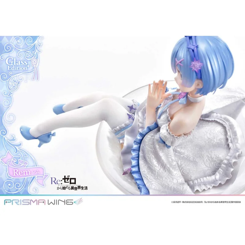 Re:Zero - Starting Life in Another World 1/7 Prisma Wing Rem Glass Edition 23 cm