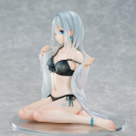 Original Character 1/7 Silver-Haired Girl Sky Blue Morning Special Outfit Ver. by Fuumi Illustration 16 cm Statuen