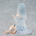 Original Character 1/7 Silver-Haired Girl Sky Blue Morning Special Outfit Ver. by Fuumi Illustration 16 cm