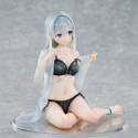 Original Character 1/7 Silver-Haired Girl Sky Blue Morning Special Outfit Ver. by Fuumi Illustration 16 cm