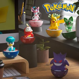 POKEMON - Pokemon Roly-Poly x 6 Figurine 