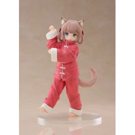 My Cat Is a Kawaii Girl statuette Palette Dress-Up Collection Kinako Nyang fu Ver. 15cm Figurine 