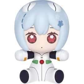 Neon Genesis Evangelion: Rebuild of Evangelion figure Chibi Huggy Good Smile Rei Ayanami: Plugsuit Ver. 7cm Figurine 