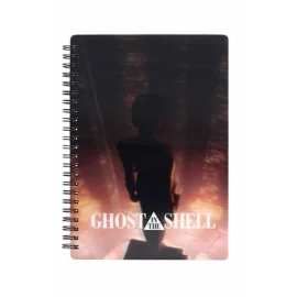 Ghost in the Shell 3D effect notebook Motoko Kusanagi Art 