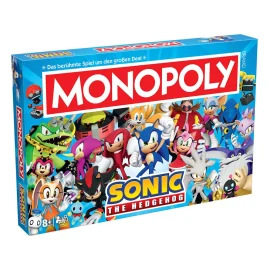 Monopoly board game Sonic the Hedgehog *GERMAN* 