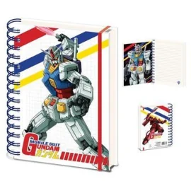 GUNDAM - Color Cut Away - A5 notebook 