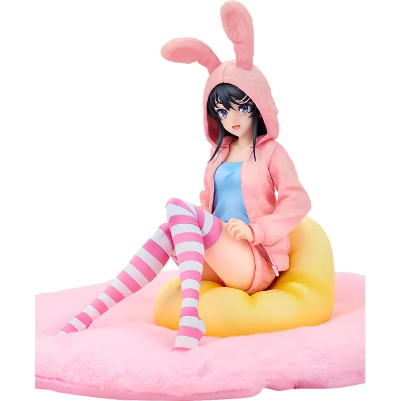 Rascal Does Not Dream of a Knapsack Kid - 1/7 Mai Sakurajima Hoodie Look Rabbit Ears Version Figurine 