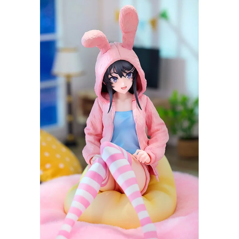 Rascal Does Not Dream of a Knapsack Kid - 1/7 May Sakurajima Hoodie Look Rabbit Ears Version Popular Edition