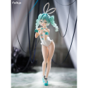 Hatsune Miku BiCute Bunnies Figure Miku Rurudo White Ver. Furyu