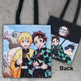 Demon Slayer: Kimetsu no Yaiba - Inosuke, Zenitsu, Tanjiro shopping bag Tasche 