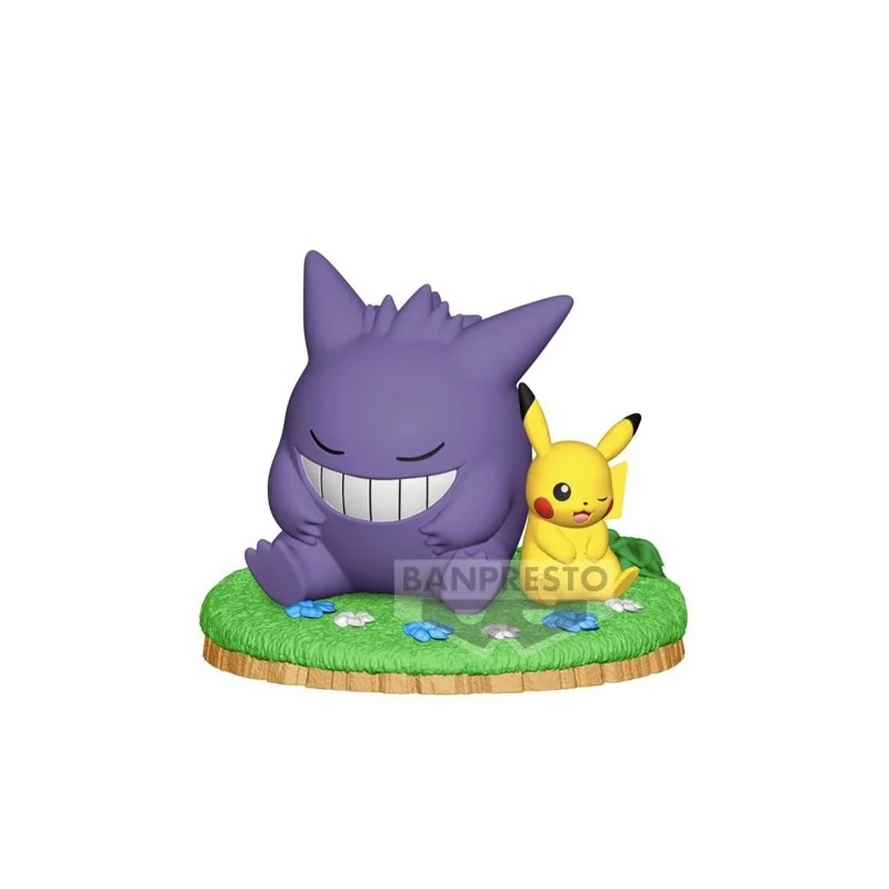 POKEMON - PIKACHU & ECTOPLASMA FIGURE Figurine 