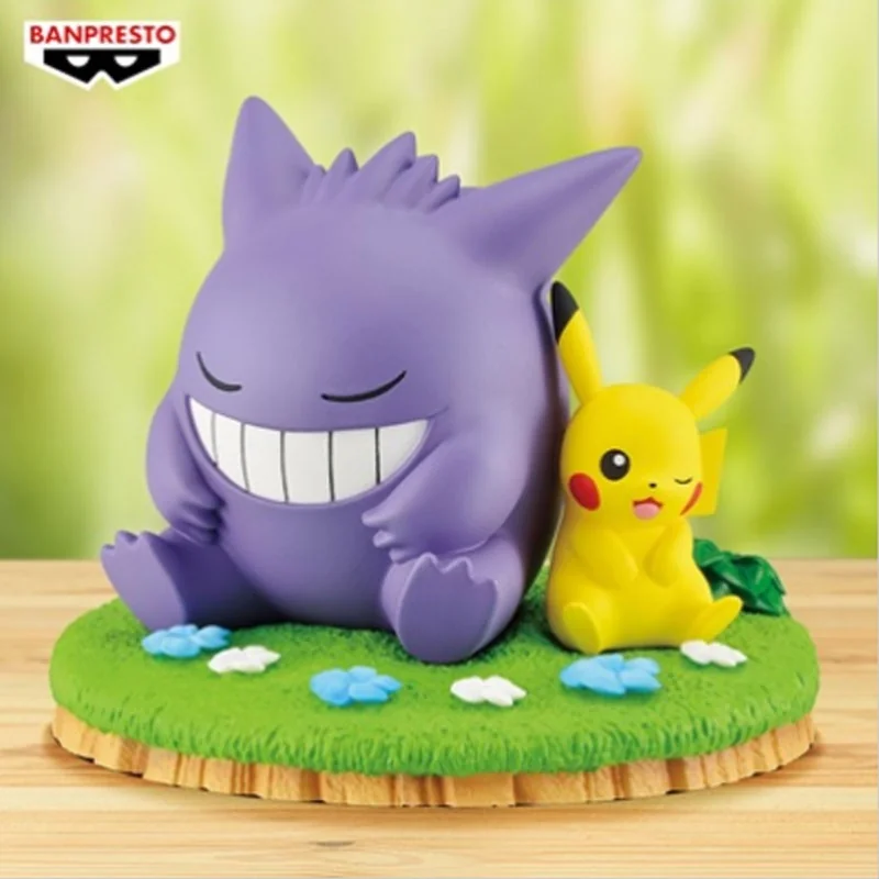 POKEMON - PIKACHU & ECTOPLASMA FIGURE Figuren