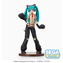 Hatsune Miku Project DIVA Arcade Future Tone SPM Hatsune Miku Kitty Cat 23 cm Figuren