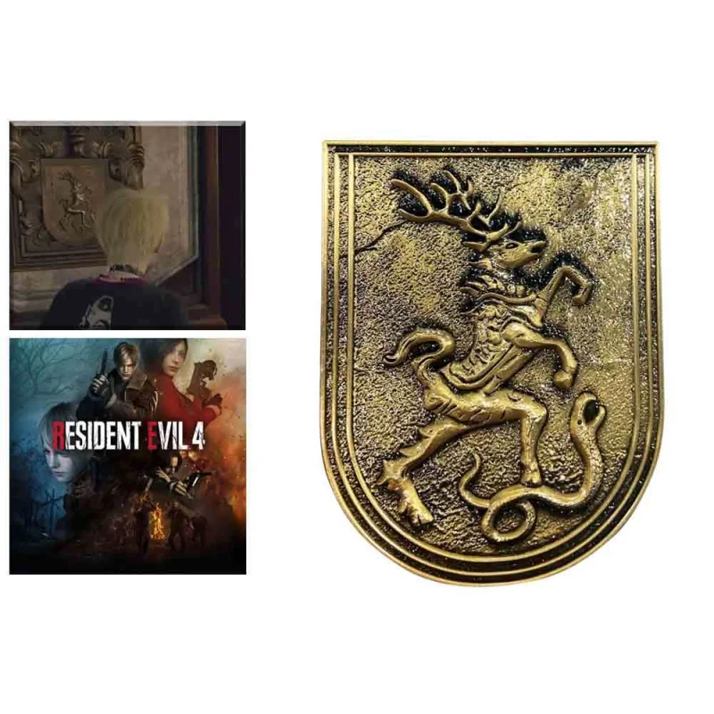 Resident Evil 4 alazar Family Insignia Medallion 