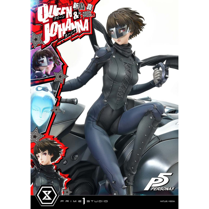 Persona 5 Premium Masterline Series Statuette 1/4 Makoto Niijima "Queen" & Johanna Bonus Version 42 cm