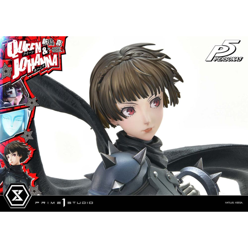 Persona 5 Premium Masterline Series Statuette 1/4 Makoto Niijima "Queen" & Johanna Bonus Version 42 cm